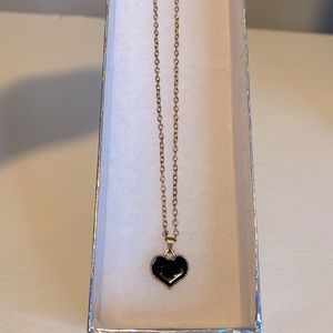 Black Heart 🖤 Pendant Necklace